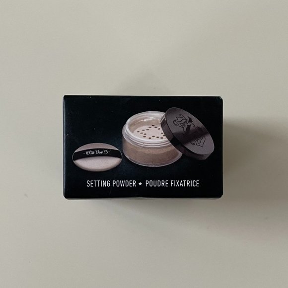 KVD Beauty Lock-It Mini Setting Powder 5.4g Kat Von D Vegan BNIB - Picture 4 of 4